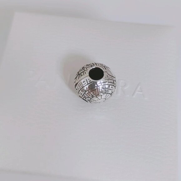 Pandora Star Wars Death Star Clip Charm S925 Sterling Silver with box - Picture 3 of 9